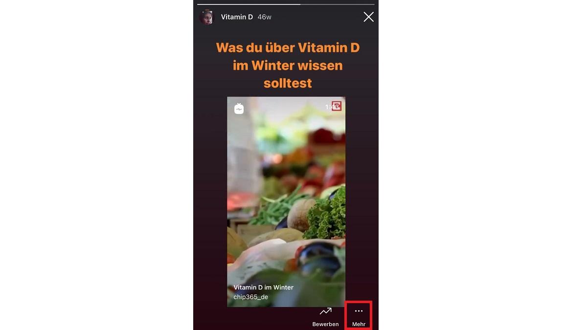 Instagram Story aus Archiv herunterladen So geht